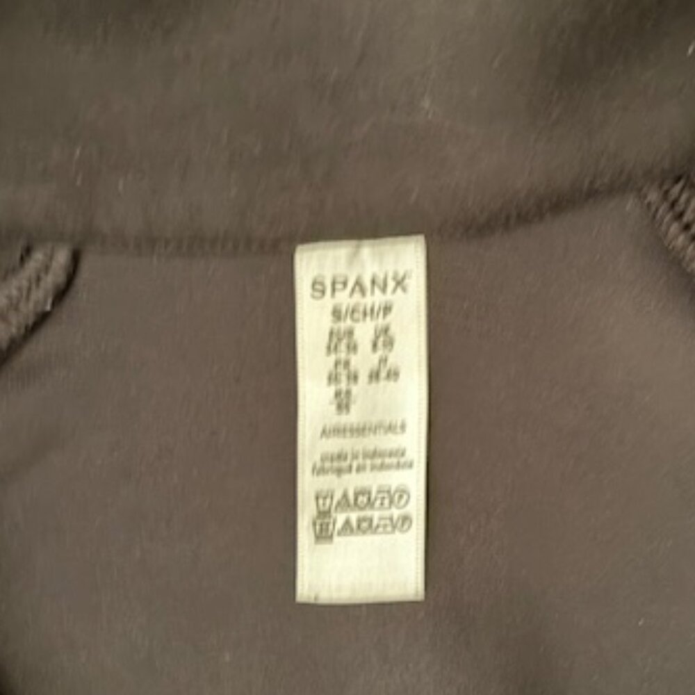 Spanx Black half zip pullover, long sleeve, Size Small - Picture 3 of 4